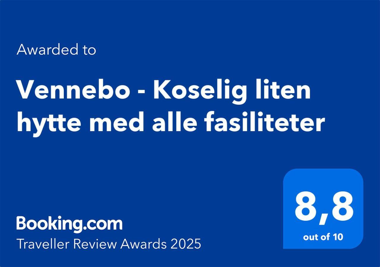 Vennebo - Koselig Liten Hytte Med Alle Fasiliteter Ал Екстериор снимка